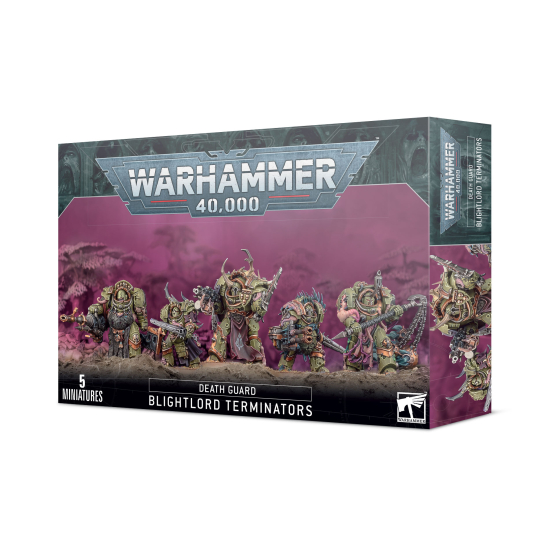 Warhammer 40000: DEATH GUARD Blightlord Terminators , GamesWorkshop